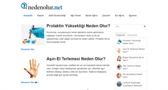 Desktop Screenshot of nedenolur.net